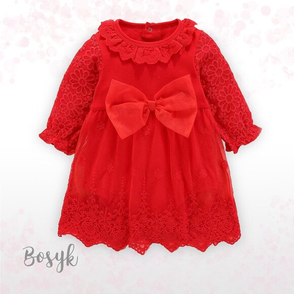 Victoria Sweet Dream Dress-Set- Dress for Baby Girls -Elegant Dresses for Baby - Picture 2 of 4